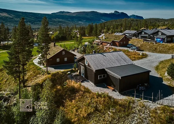Semesterbostad Family Friendly Golfalpin Golf, Ski-out, Fireplace & Wifi Hemsedal